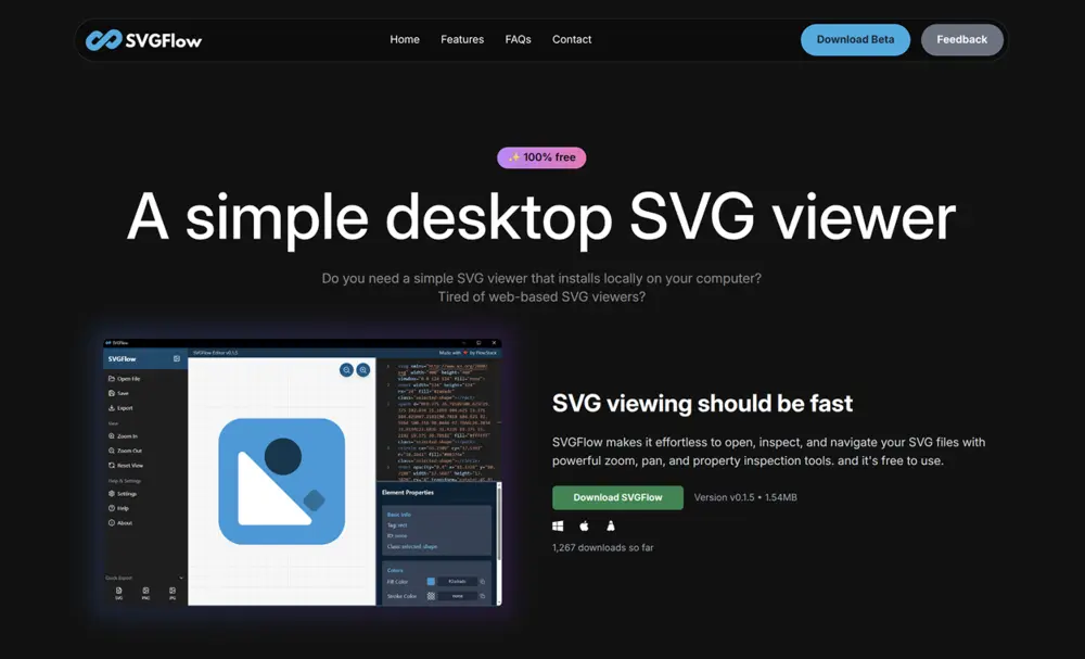 SVG software Website