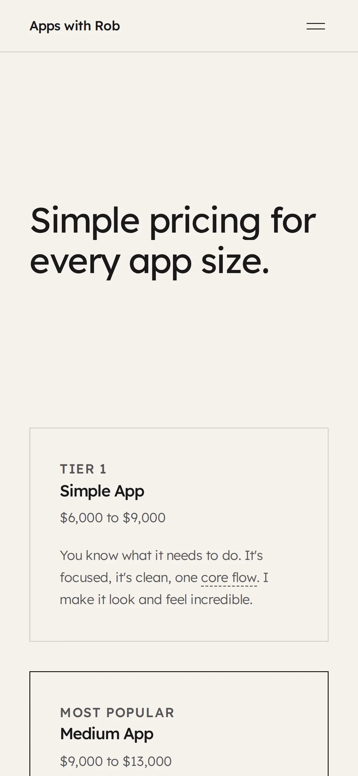 Pricing
