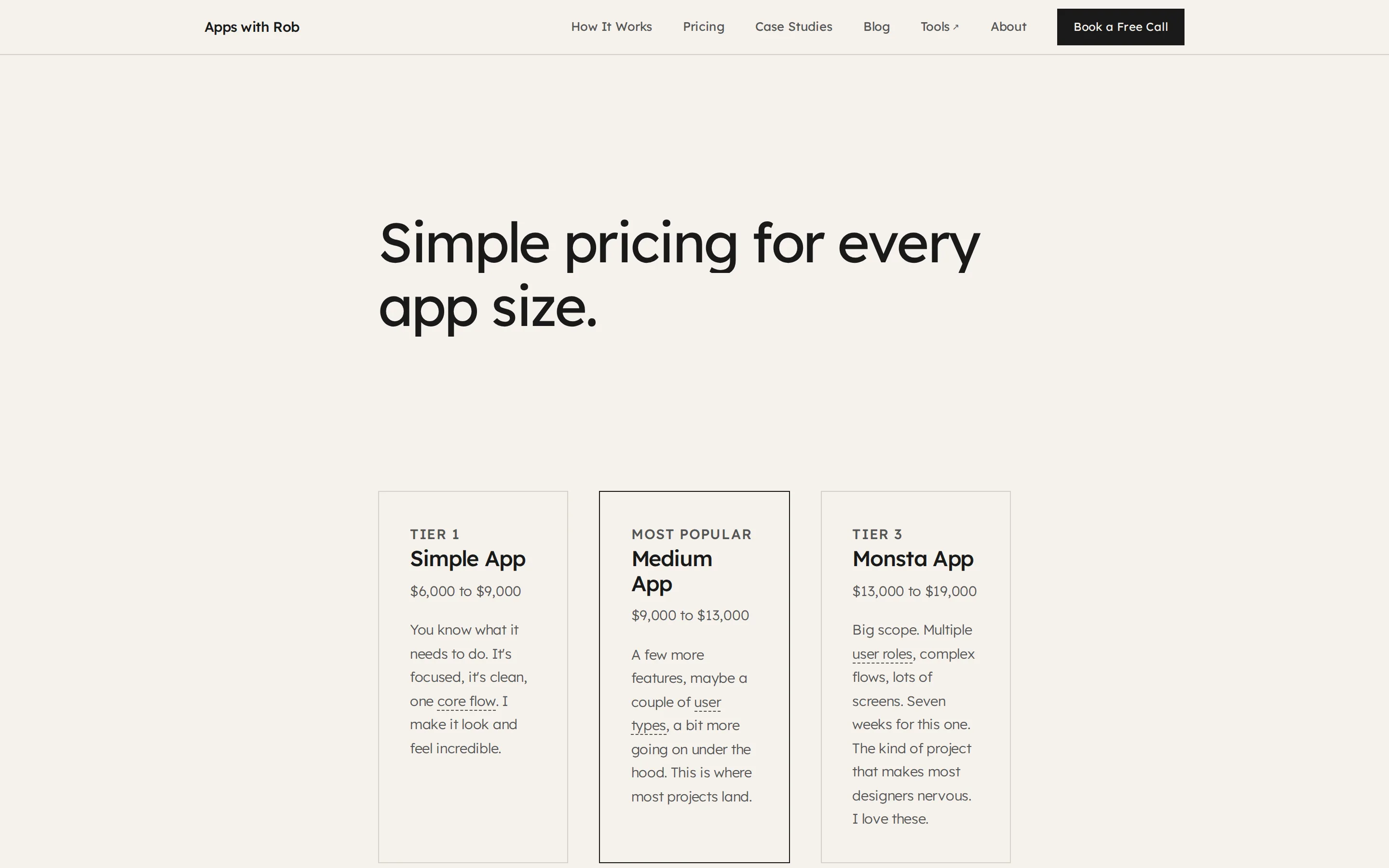 Pricing