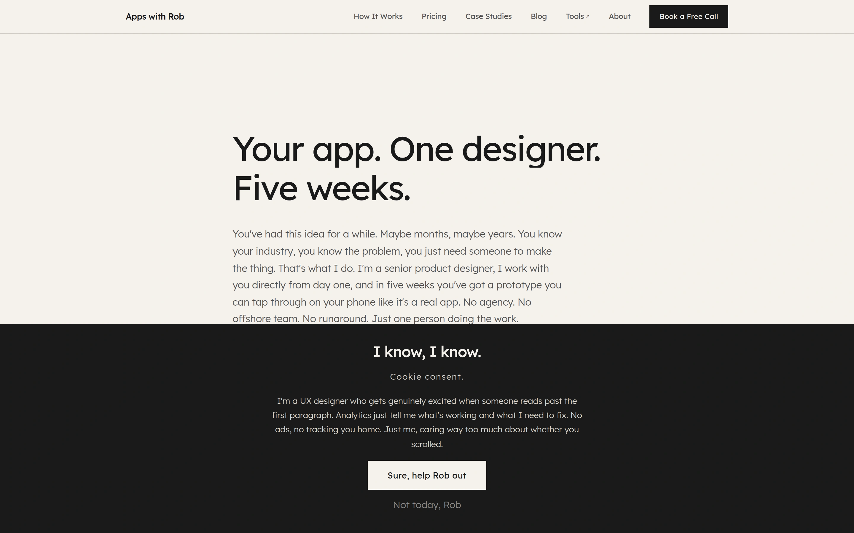 App Designer Website