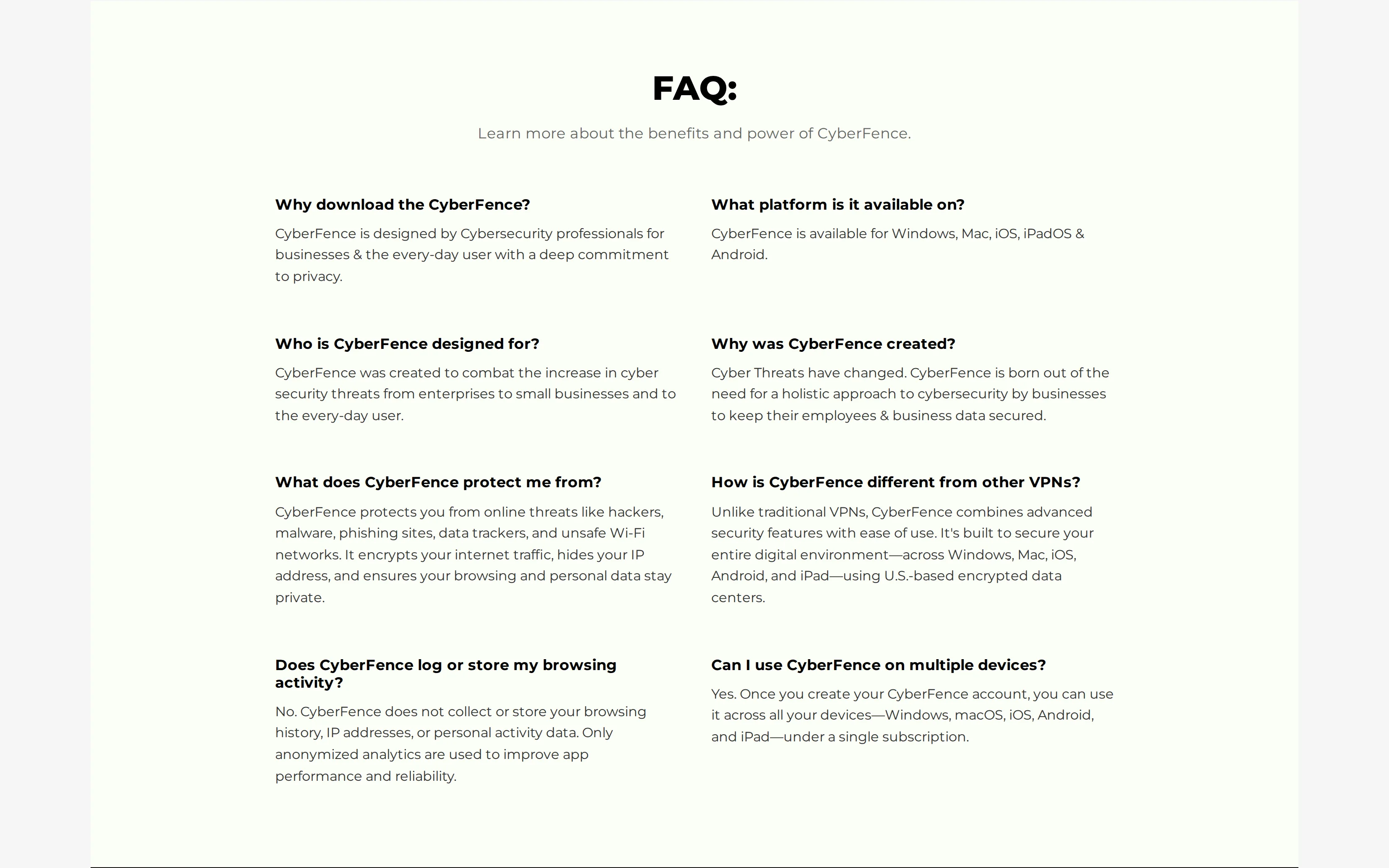 FAQ