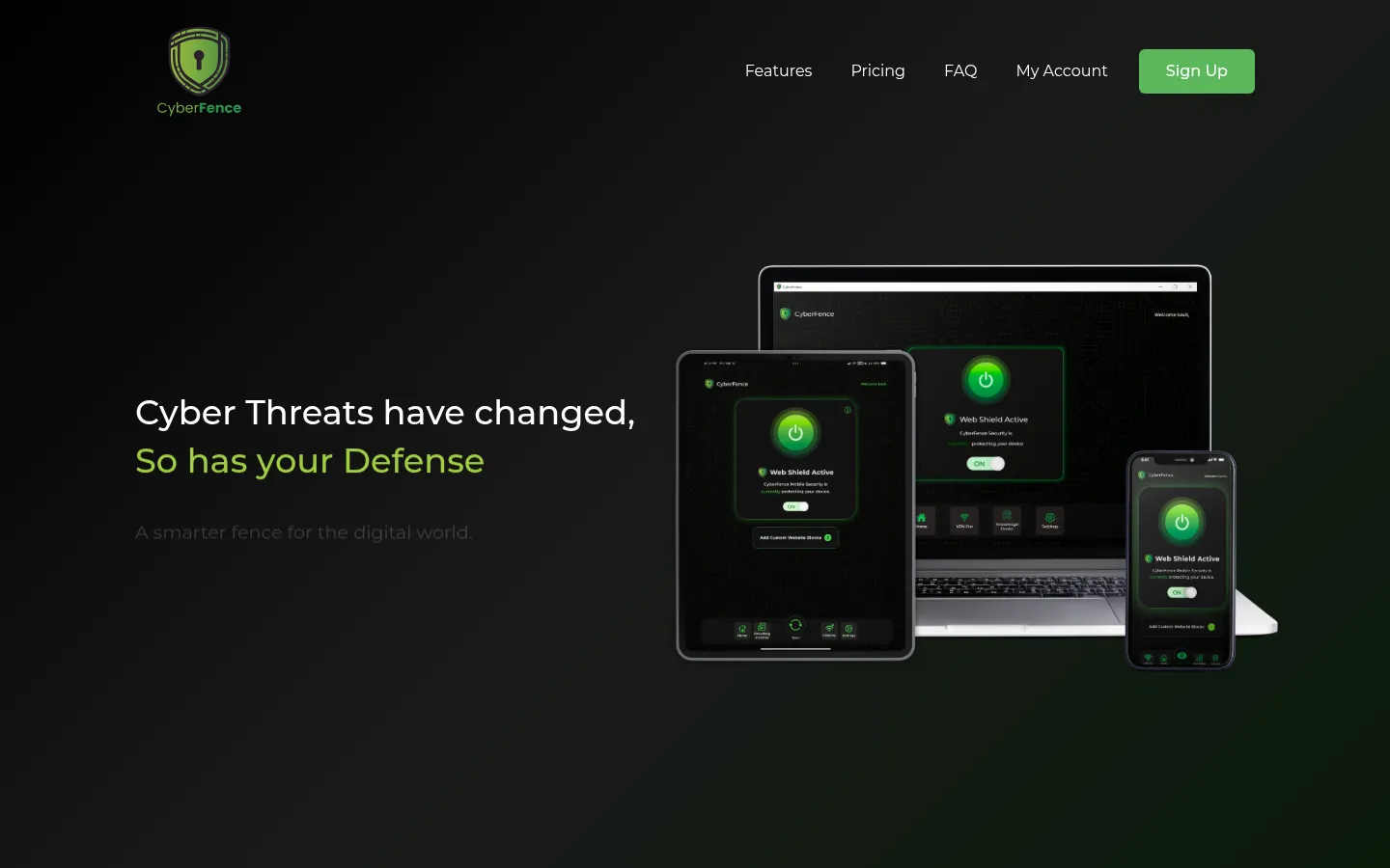 Cybersecurity Platform Website