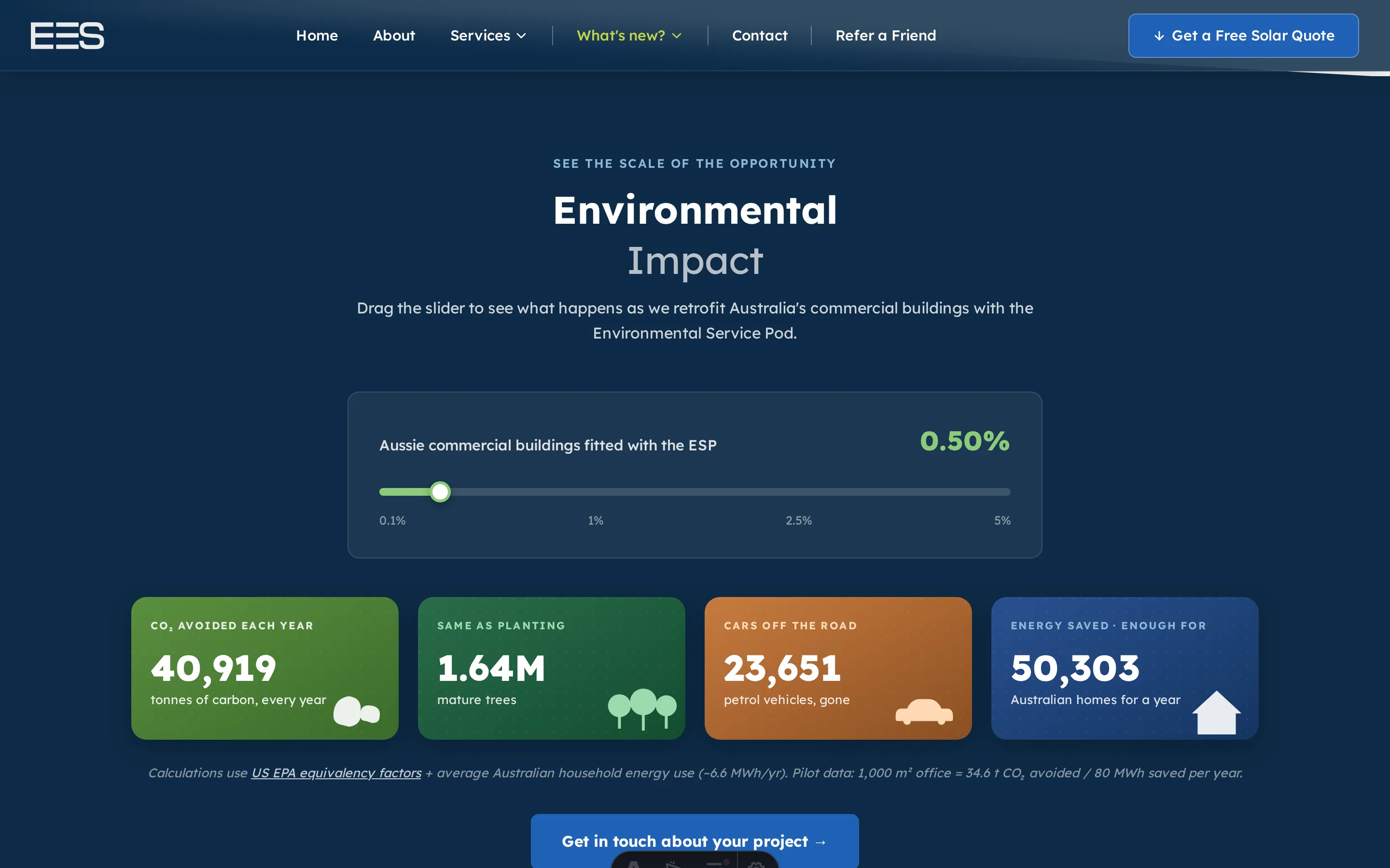 Environmental Service Pod