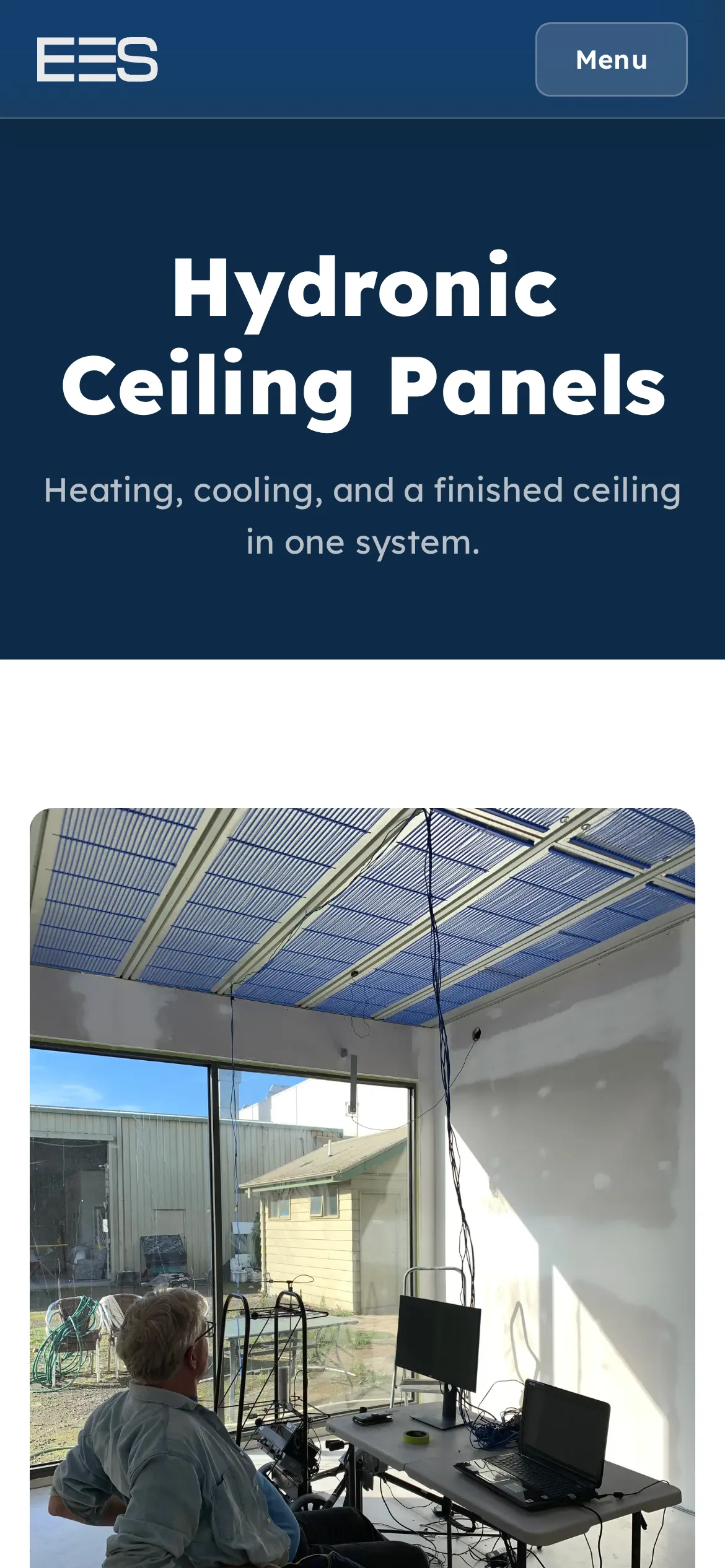 Hydronic Ceiling Panels