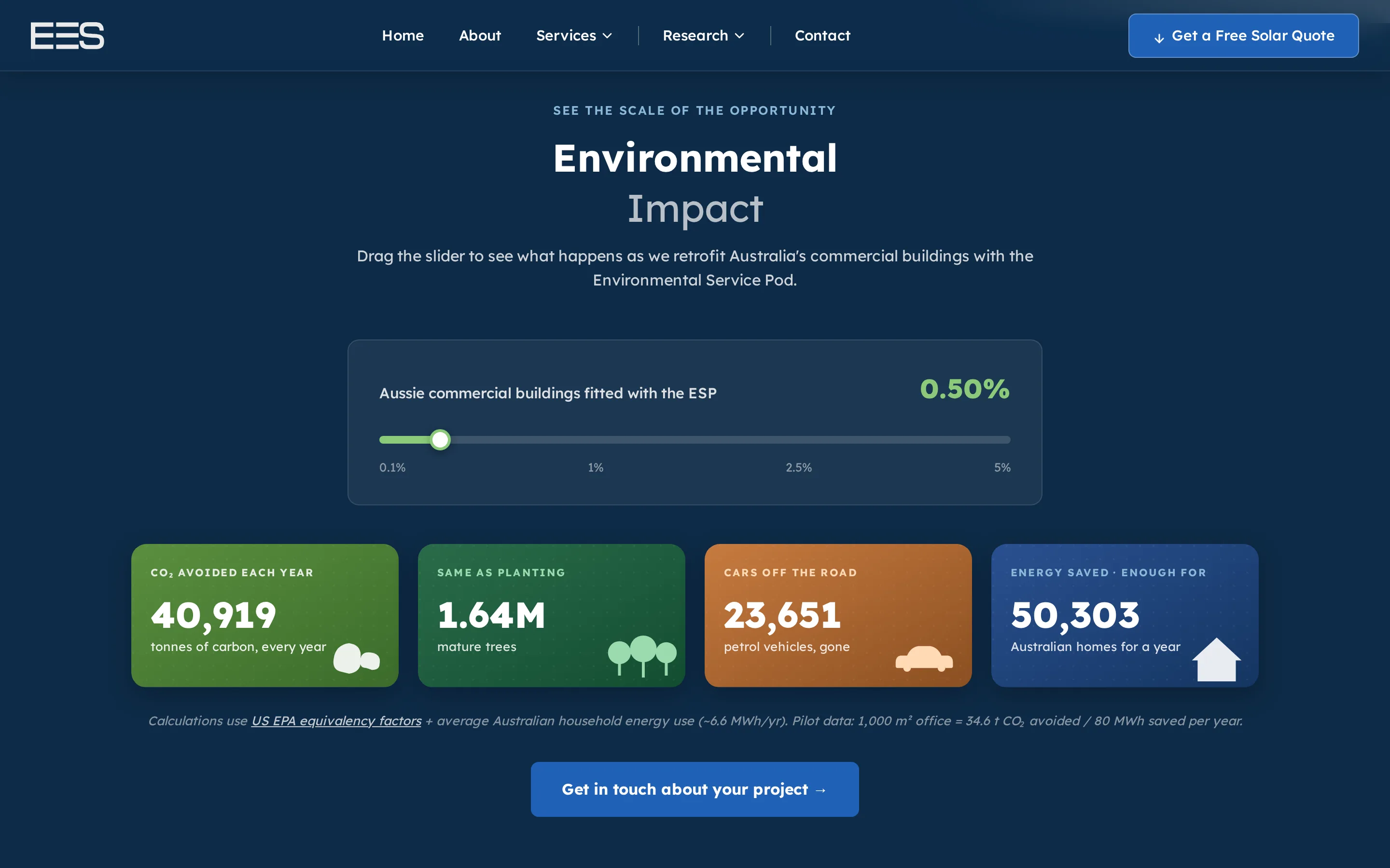 Environmental Service Pod