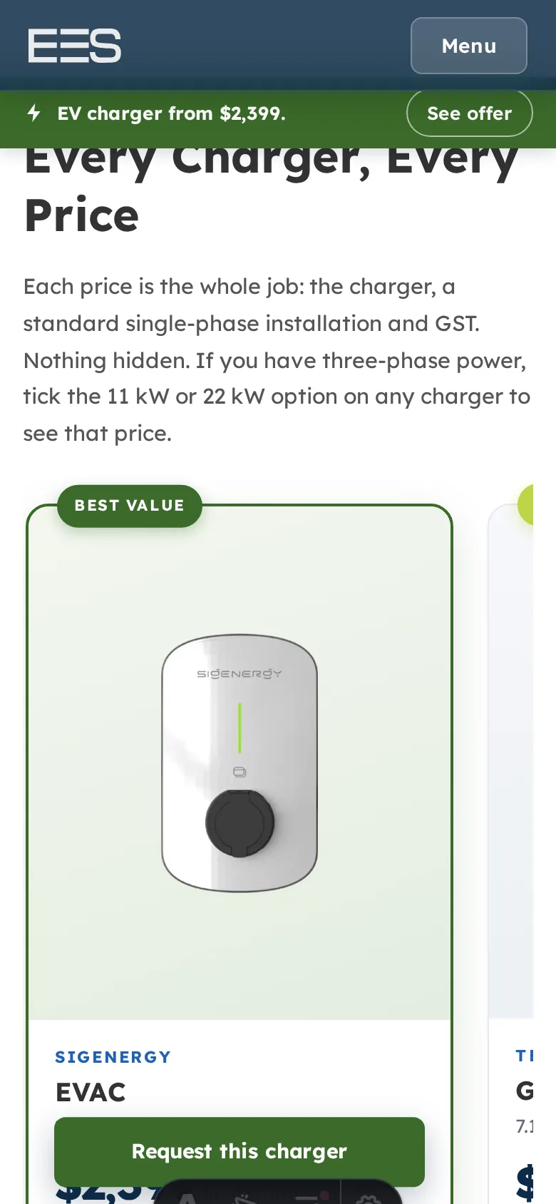 EV Chargers