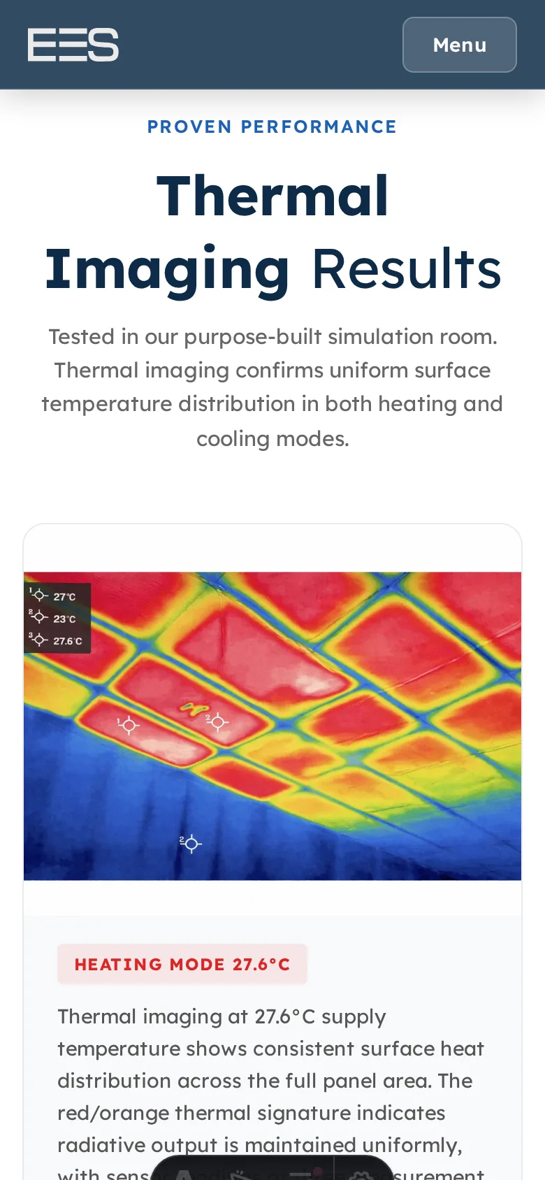 Hydronic Ceiling Panels