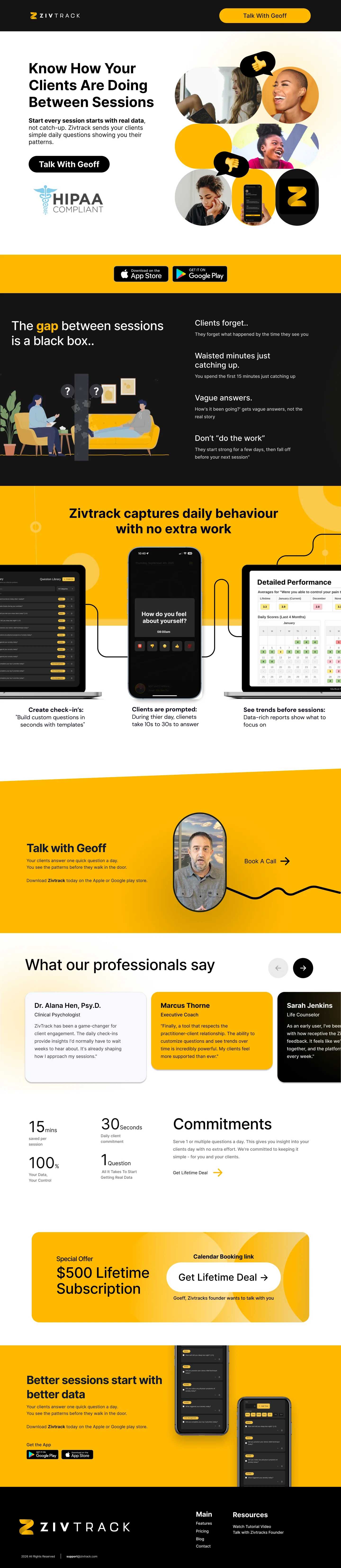 Landing Page — Variant B